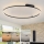 Brilagi - Plafoniera dimmerabile a LED PORTOFINO LED/85W/230V 3000-6000K Ø 120 cm nero + telecomando