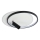 Brilagi - Plafoniera dimmerabile a LED UNITY LED/48W/230V + 1xGU10/3W 3000-6000K 39x45 cm bianco/nero + telecomando