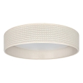 Brilagi - Plafoniera dimmerabile a LED VELVET SMART VARI LED/36W/230V 3000-6500K Ø 55 cm crema + telecomando