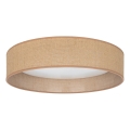 Brilagi - Plafoniera dimmerabile a LED VELVET SMARTIX STARS LED/24W/230V 3000-6000K Ø 45 cm beige Wi-Fi Tuya Beacon + telecomando