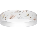Brilagi - Plafoniera dimmerabile a LED VELVET SMARTIX STARS LED/36W/230V 3000-6000K Ø 55 cm bianco con motivo floreale Wi-Fi Tuya Beacon + telecomando