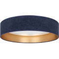 Brilagi - Plafoniera dimmerabile a LED VELVET SMARTIX STARS LED/36W/230V 3000-6000K Ø 55 cm blu/oro Wi-Fi Tuya Beacon + telecomando
