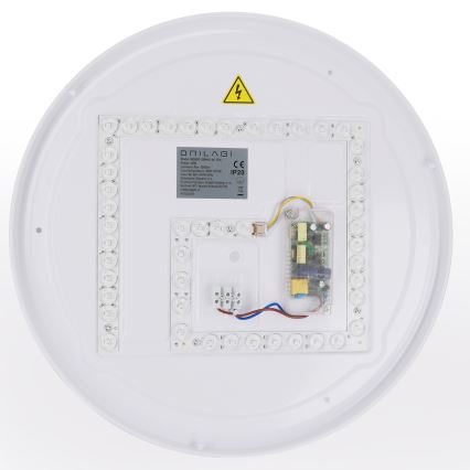 Brilagi - Plafoniera LED dimmerabile WALDO LED/48W/230V 3000-6500K Ø 40 cm nero/oro + telecomando