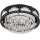 Brilagi - Plafoniera dimmerabile CROWN LED/41W/230V 3000-6000K Ø 48 cm nero + telecomando