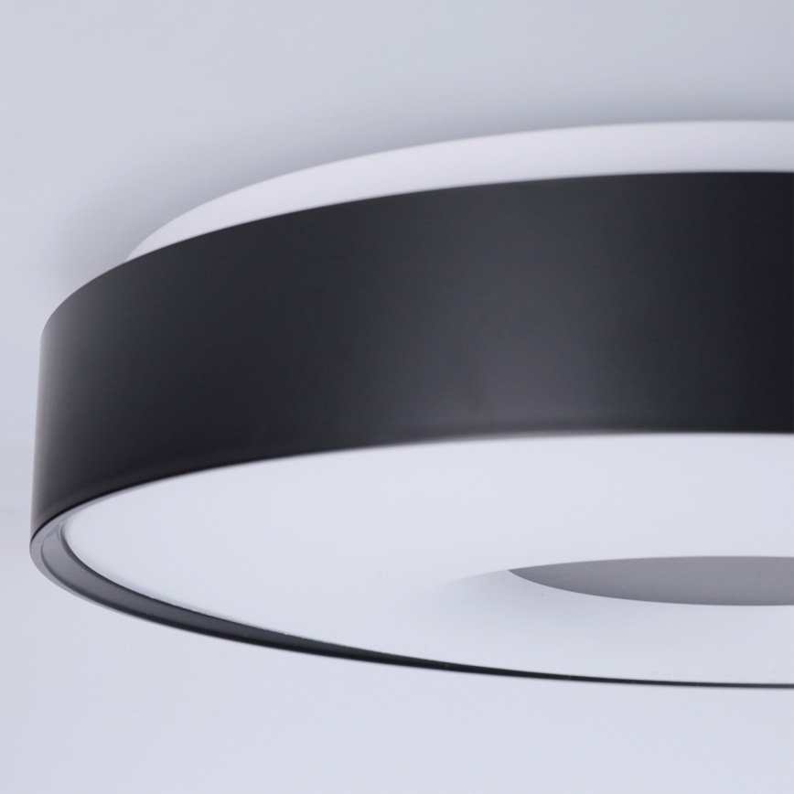 Brilagi - Plafoniera LED dimmerabile JAMIS LED/48W/230V 3000-6500K Ø 39 cm nero + telecomando