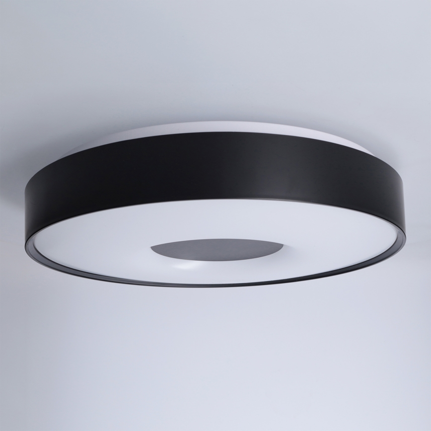 Brilagi - Plafoniera LED dimmerabile JAMIS LED/48W/230V 3000-6500K Ø 39 cm nero + telecomando