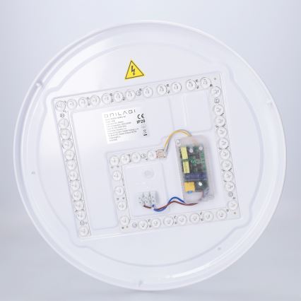 Brilagi - Plafoniera LED dimmerabile JAMIS LED/48W/230V 3000-6500K Ø 39 cm nero + telecomando