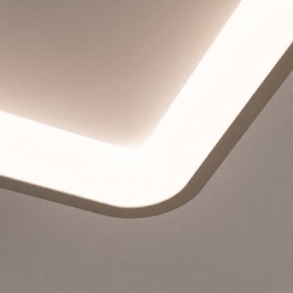 BRILAGI - LED dimmerabile plafoniera FALCON SLIM LED/50W/230V 3000-6500K 50x50 cm bianco/beige + telecomando