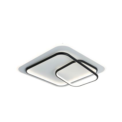 Brilagi - Plafoniera dimmerabile a LED FLARE LED/81W/230V 3000-6000K 50x50 cm bianco/nero + telecomando