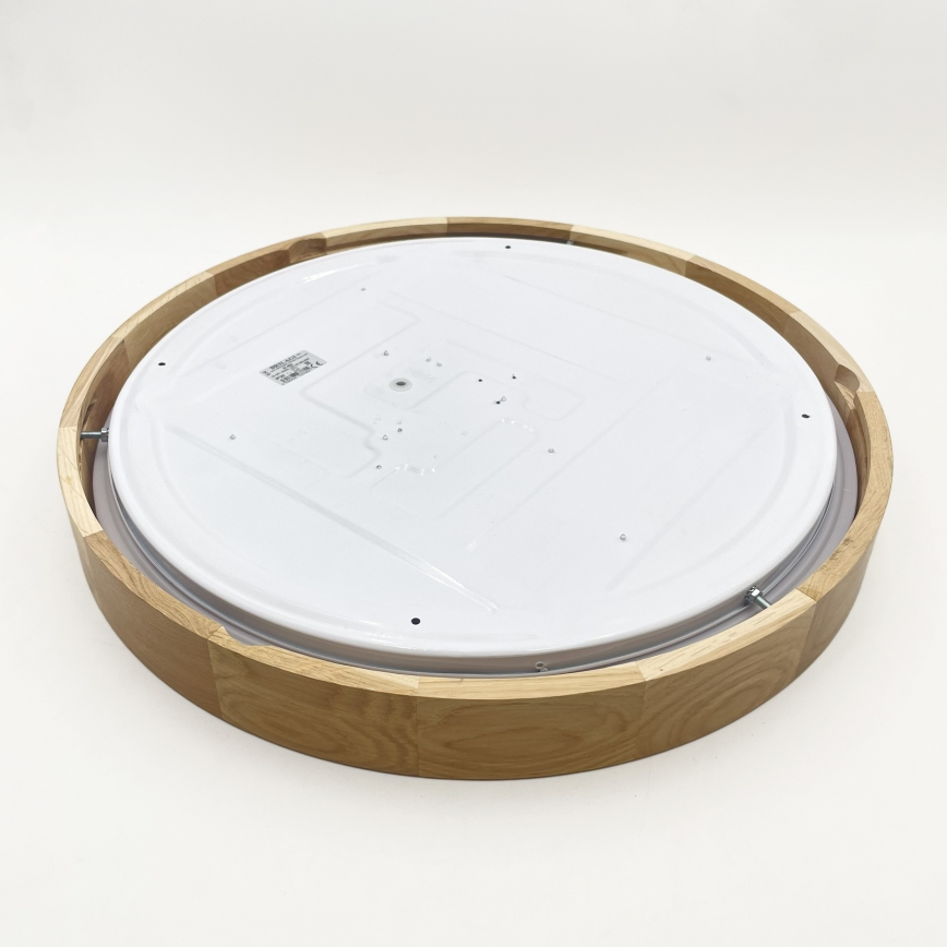 Brilagi - Plafoniera dimmerabile a LED MANAROLA SMART LED/36W/230V 3000-6000K Wi-Fi Tuya Beacon Ø 51 cm rovere + telecomando