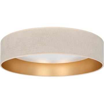 Brilagi - Plafoniera dimmerabile LED VELVET SMARTIX LED/36W/230V 3000-6000K Ø55 cm crema/oro Wi-Fi Tuya Beacon + telecomando