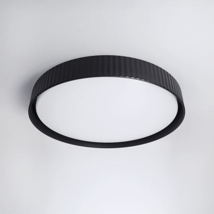 Brilagi - Plafoniera LED dimmerabile LUCIA LED/60W/230V 3000-6500K Ø 59 cm nera + telecomando