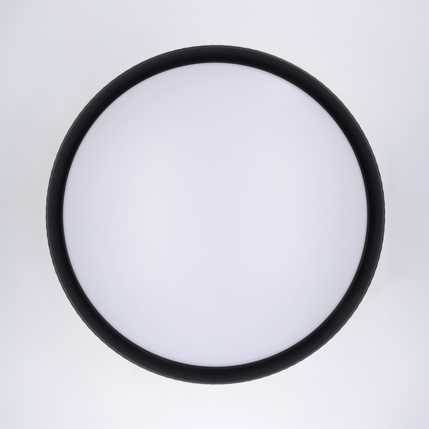 Brilagi - Plafoniera LED dimmerabile LUCIA LED/60W/230V 3000-6500K Ø 59 cm nera + telecomando