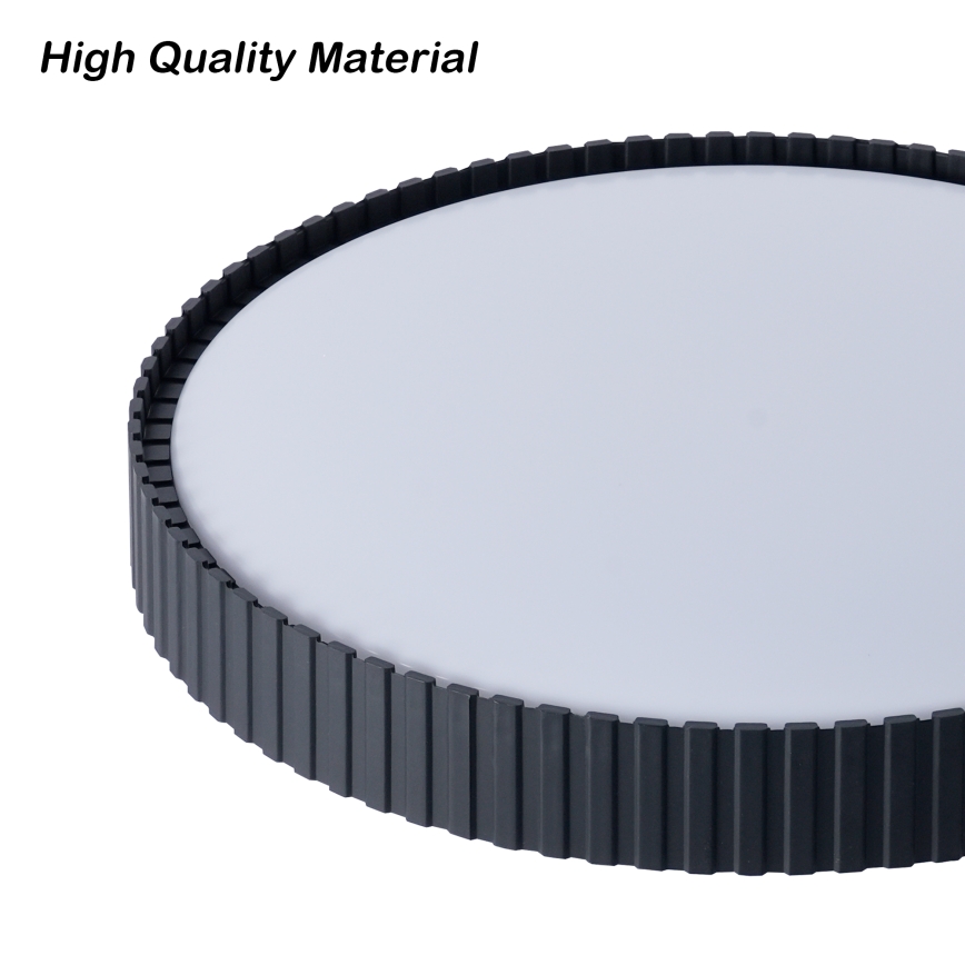Brilagi - Plafoniera LED dimmerabile ORINO LED/54W/230V 3000-6000K nera Ø 43 cm + telecomando