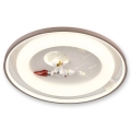 BRILAGI - Plafoniera dimmerabile per bambini ASTRO LED/75W/230V 3000-6000K Ø 50 cm + telecomando