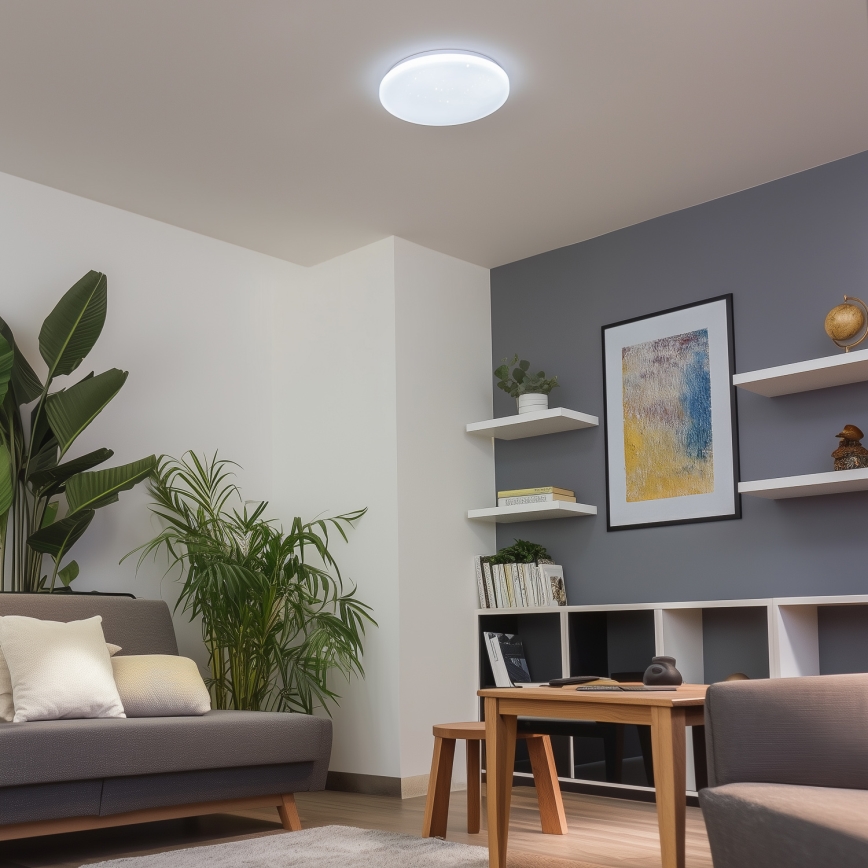 Brilagi - Lampada dimmerabile SMART STARS LED 24W 230V Ø 38 cm 2700-6500K Wi-Fi Tuya + telecomando