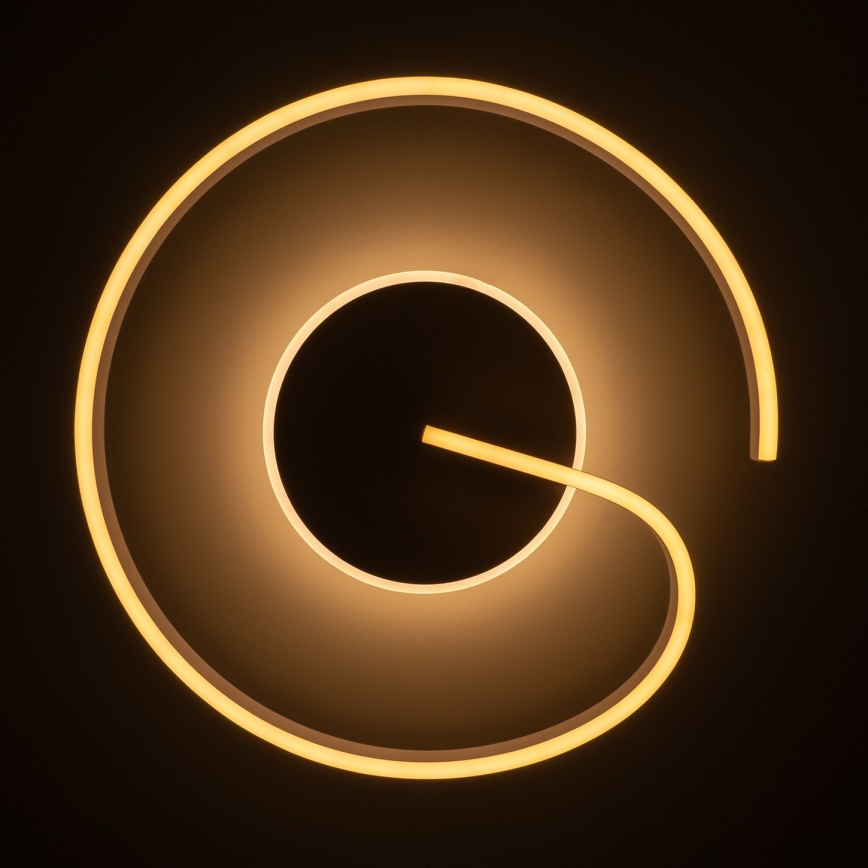 Brilagi - Plafoniera LED dimmerabile SPIRAL LED/56W/230V Ø 50 cm 3000/4000/6000K + telecomando