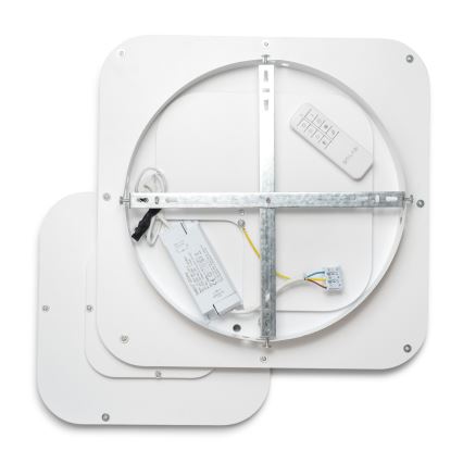 Brilagi - Plafoniera a LED dimmerabile TANDORA LED/49W/230V 50x50 cm 3000-6000K + telecomando