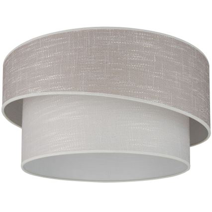 Brilagi - Plafoniera DOVER SHINE 1xE27/15W/230V diametro 50 cm grigio/color crema
