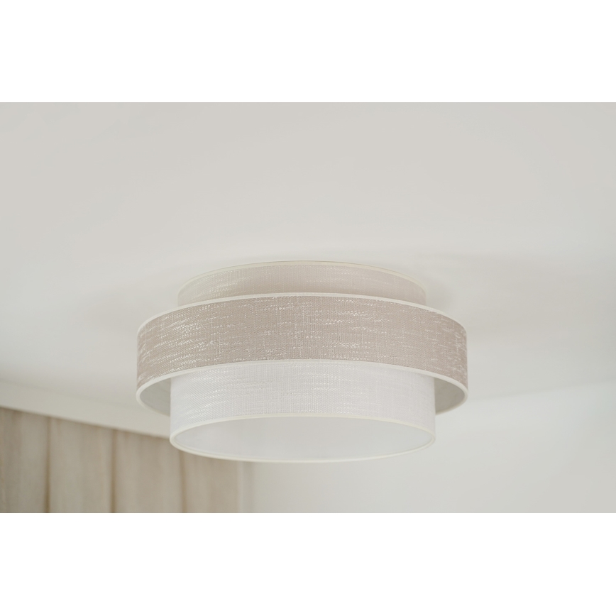 Brilagi - Plafoniera DOVER SPACE LED/12W/230V diametro 50 cm 3000K/4000K/6400K grigio/color crema
