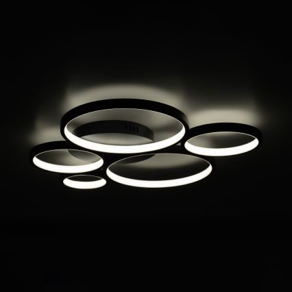 BRILAGI - Plafoniera ECHO LED/60W/230V 4000K 50x57 cm nera
