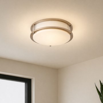Brilagi - Plafoniera ELARO 2xE27/40W/230V Ø 26 cm dorata