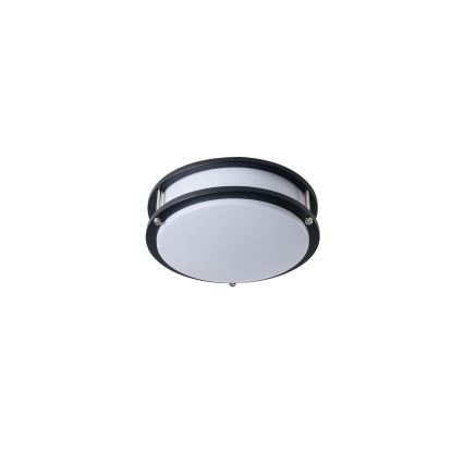 Brilagi - Plafoniera ELARO 2xE27/40W/230V Ø 26 cm nero
