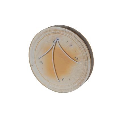 Brilagi - Plafoniera ELARO 4xE27/40W/230V Ø 41 cm finitura effetto legno