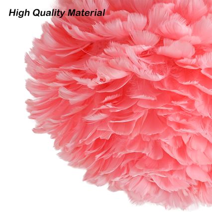 BRILAGI - Plafoniera FEATHER 3xE27/40W/230V Ø 50 cm rosa