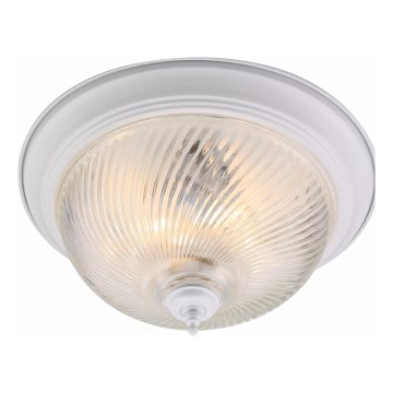 Brilagi - Plafoniera FRESCO 2xE27/40W/230V Ø 28 cm bianca