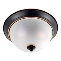 BRILAGI - Plafoniera FRESCO 2xE27/40W/230V Ø 28 cm nero/oro