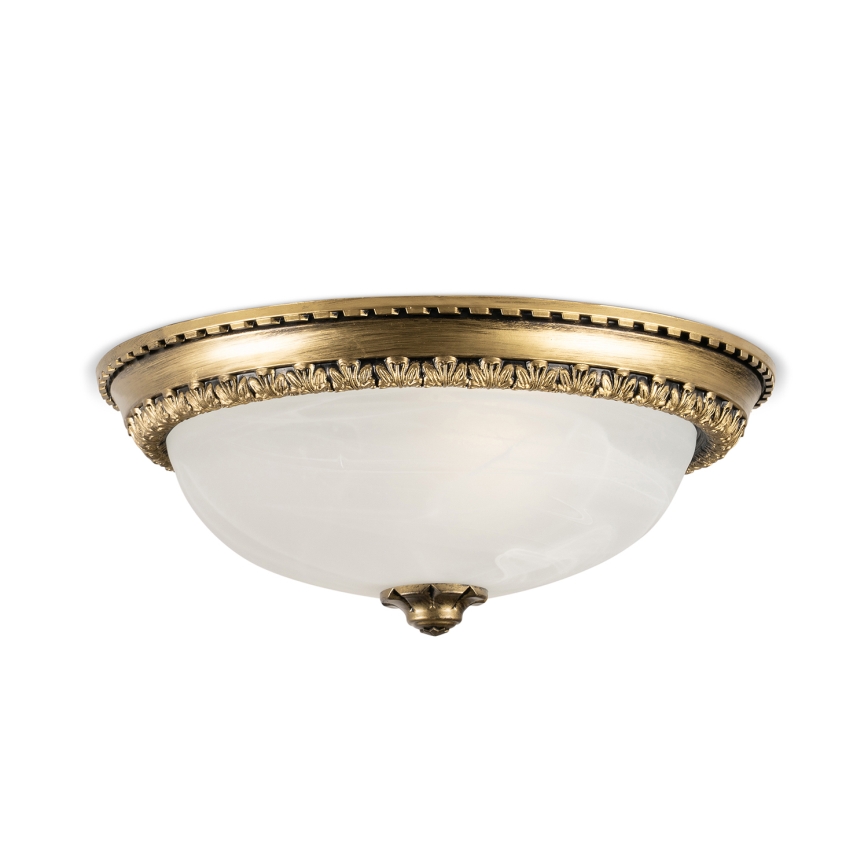 BRILAGI - Plafoniera FRESCO 2xE27/40W/230V Ø 30 cm ottone