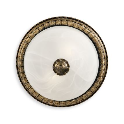 BRILAGI - Plafoniera FRESCO 2xE27/40W/230V Ø 30 cm ottone