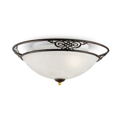 BRILAGI - Plafoniera FRESCO 2xE27/40W/230V Ø 43 cm marrone