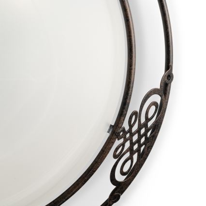 BRILAGI - Plafoniera FRESCO 2xE27/40W/230V Ø 43 cm marrone