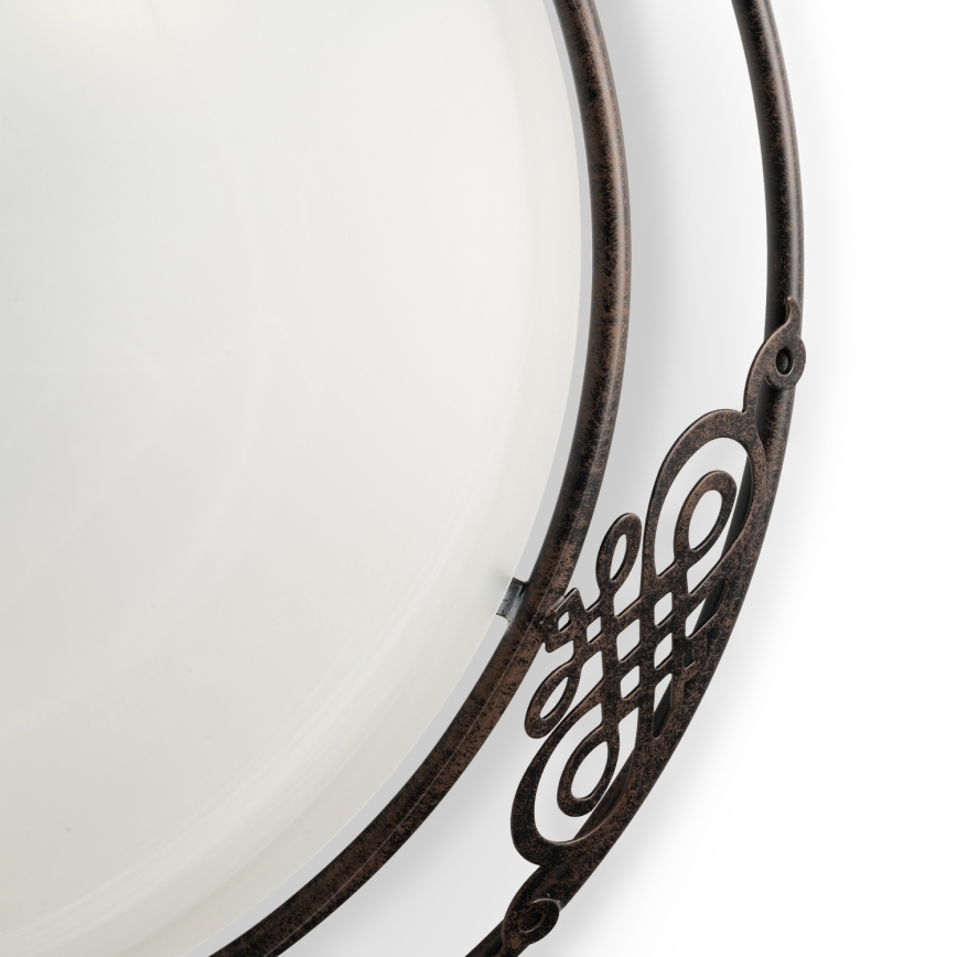 BRILAGI - Plafoniera FRESCO 2xE27/40W/230V Ø 43 cm marrone