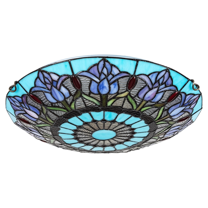 Brilagi - Plafoniera in stile Tiffany LORAS 2xE27/60W/230V