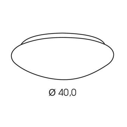 Brilagi - Plafoniera in stile Tiffany MIRABELLA 2xE27/60W/230V Ø 40 cm