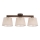 Brilagi - Plafoniera LATTE 3xE27/60W/230V pino/beige