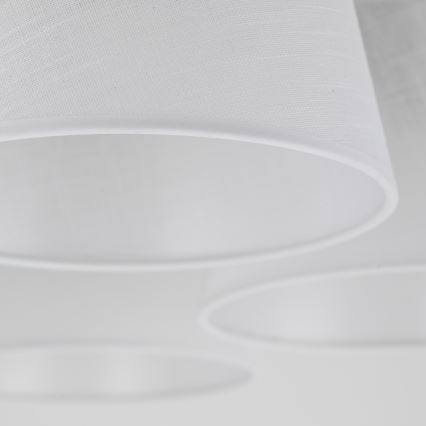 Brilagi - Plafoniera LATTE 5xE27/15W/230V pino/bianco