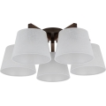 Brilagi - Plafoniera LATTE 5xE27/60W/230V pino/bianco