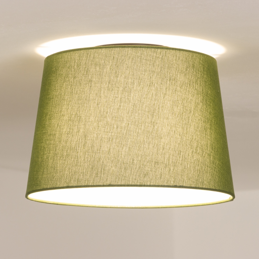 Brilagi - Plafoniera LED a montaggio superficiale CERIA 1xE27/40W/230V Ø 30 cm verde