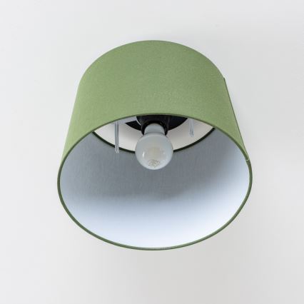 Brilagi - Plafoniera LED a montaggio superficiale CERIA 1xE27/40W/230V Ø 30 cm verde