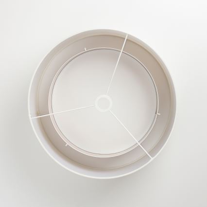 Brilagi - Plafoniera LED a montaggio superficiale CERIA 1xE27/40W/230V Ø 50 cm bianco/beige