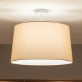 Brilagi - Plafoniera LED a montaggio superficiale CERIA 1xE27/60W/230V diam. 45 cm bianco/beige