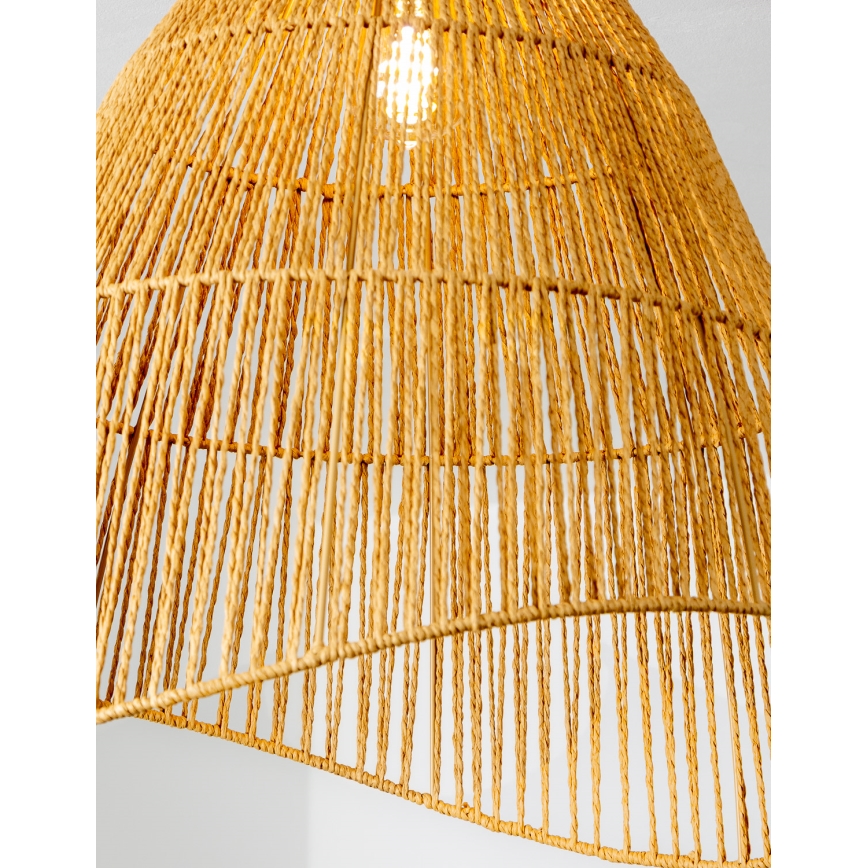 Brilagi - Plafoniera LED a montaggio superficiale CERIA BOHO 1xE27/40W/230V ø 70 cm marrone