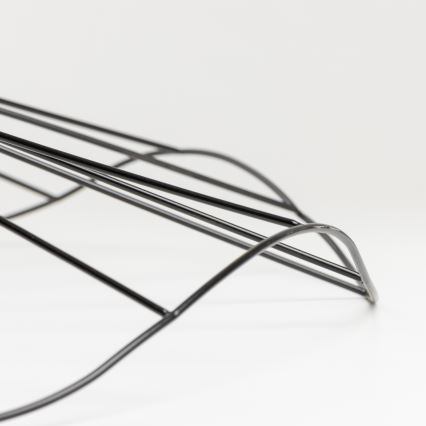 Brilagi - Plafoniera LED a montaggio superficiale CERIA WIRE 1xE27/40W/230V Ø 80 cm nero/rovere