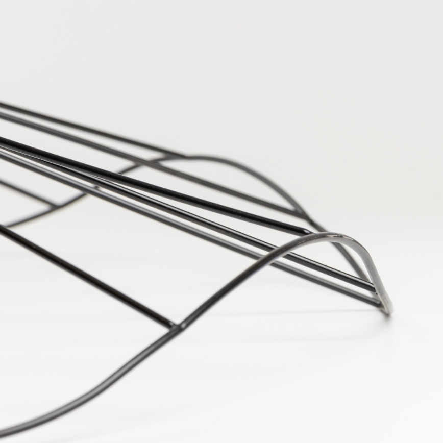 Brilagi - Plafoniera LED a montaggio superficiale CERIA WIRE 1xE27/40W/230V Ø 80 cm nero/rovere