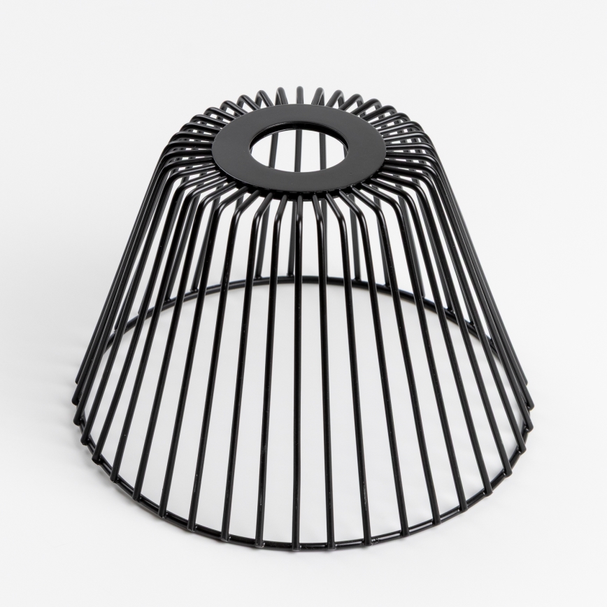 Brilagi - Plafoniera LED a montaggio superficiale CERIA WIRE 1xE27/40W/230V Ø 80 cm nero/rovere