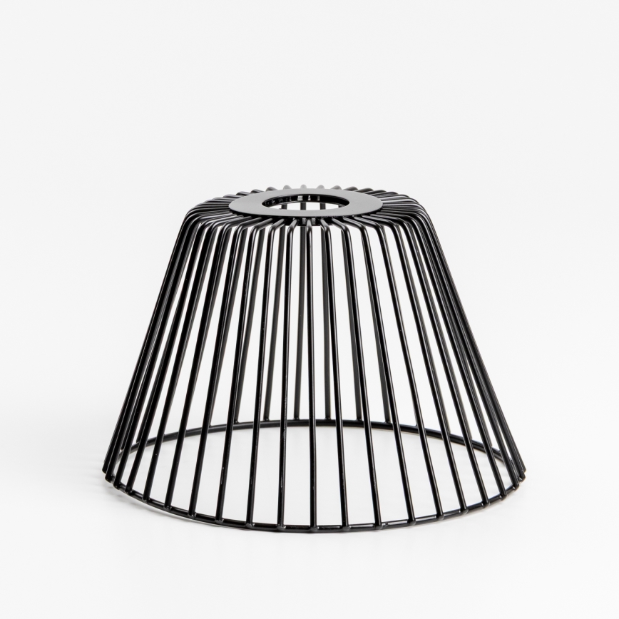 Brilagi - Plafoniera LED a montaggio superficiale CERIA WIRE 1xE27/40W/230V Ø 80 cm nero/rovere